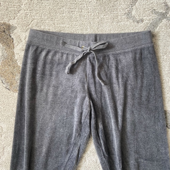 Juicy Couture Velour Track Pants - Picture 2 of 8